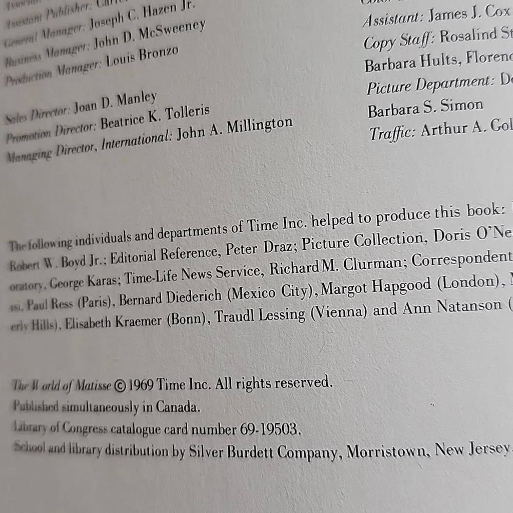 Matisse 190 pages